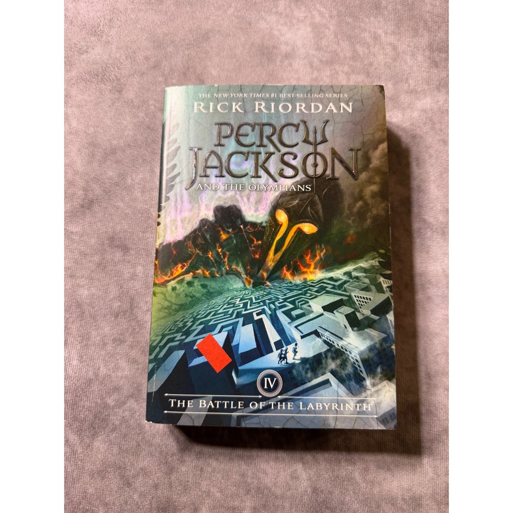 Percy Jackson The Battle of the Labyrinth Book 4 Rick Riordan Paperback 2014